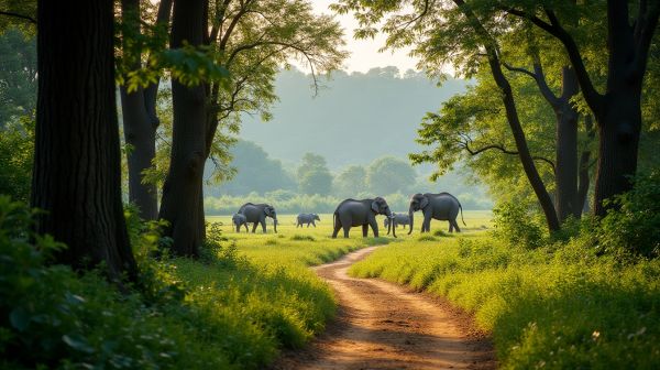 Visitez le parc national de Yok Don et ses éléphants